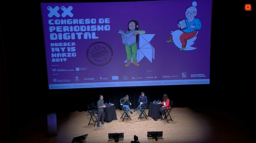 Congreso de periodismo en Huesca