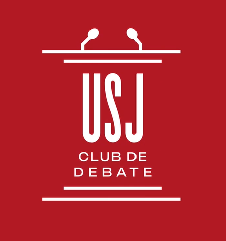 Logo del "Club de Debate USJ"