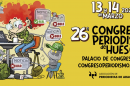 Cartel oficial del XXVI Congreso de Periodismo de Huesca