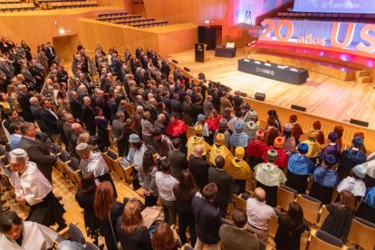 Acto de celebración del vigésimo aniversario de la USJ