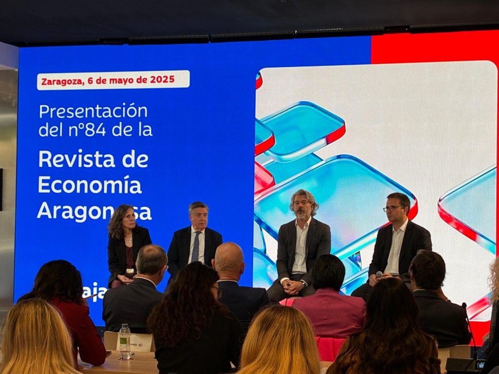 "Informe sobre el crecimiento económico en Aragón 2025 presentado por Ibercaja"