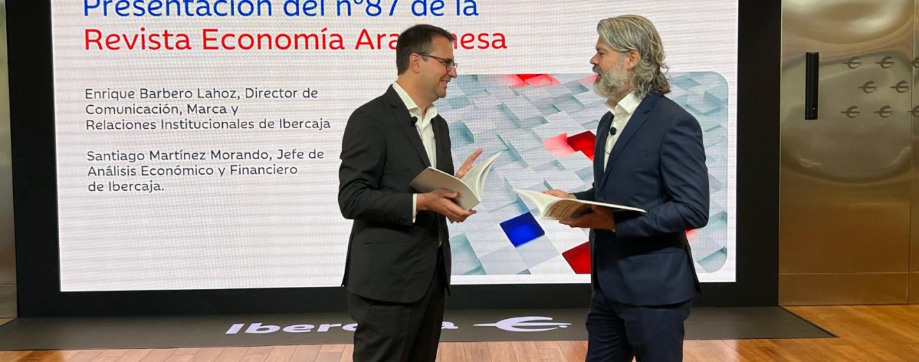 previsión de crecimiento de Aragón Ibercaja rueda de prensa