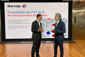previsión de crecimiento de Aragón Ibercaja rueda de prensa