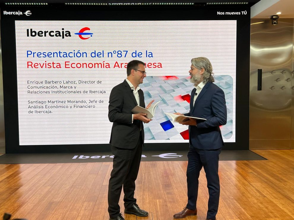 previsión de crecimiento de Aragón Ibercaja rueda de prensa