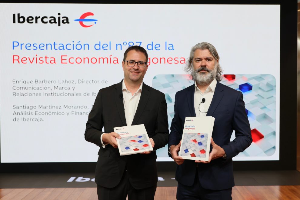 Enrique Barbero y Santiago Martínez, de Ibercaja