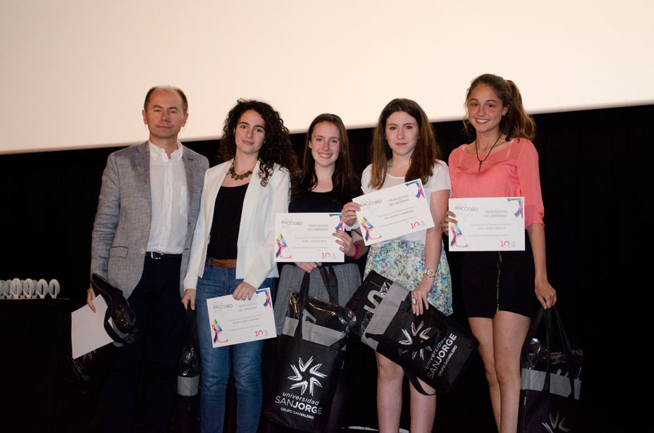 Entrega de premios Concurso Periodistas del Mañana 2015